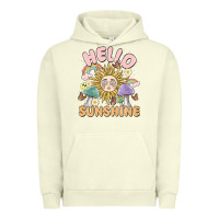 Pigment Pistachio hello sunshine Urban Hoodie - MaliasSmallBusiness