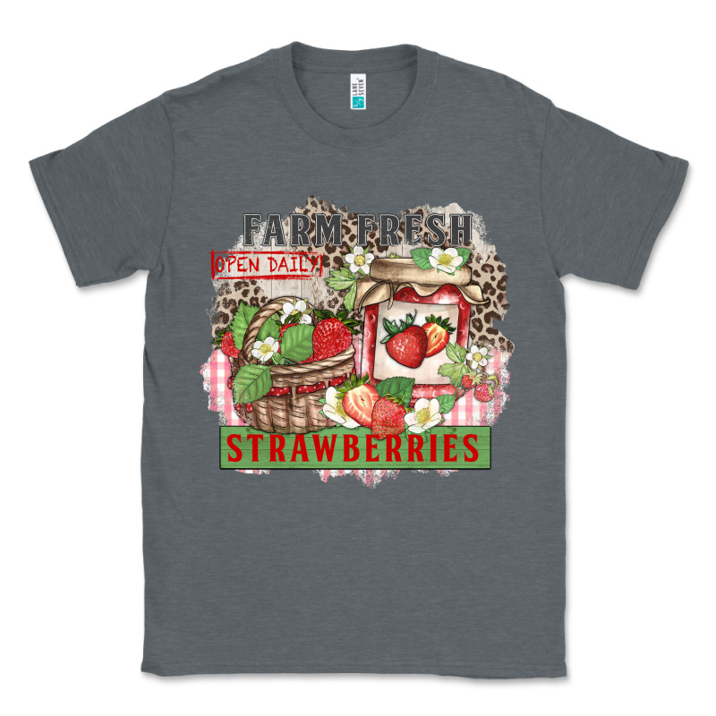 Farm Fresh Strawberries Classic Tee by Zillion Design Studio | Teevron