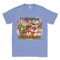 Colony Blue farm fresh strawberries Classic Tee - Zillion Design Studio