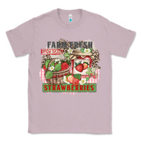 Lilac farm fresh strawberries Classic Tee - Zillion Design Studio
