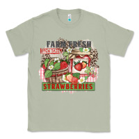 Matcha farm fresh strawberries Classic Tee - Zillion Design Studio