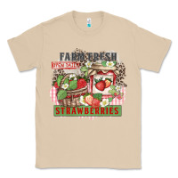 Mushroom farm fresh strawberries Classic Tee - Zillion Design Studio
