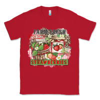 Red farm fresh strawberries Classic Tee - Zillion Design Studio