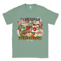 Sage farm fresh strawberries Classic Tee - Zillion Design Studio