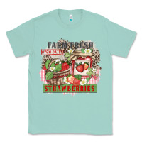 Seafoam farm fresh strawberries Classic Tee - Zillion Design Studio