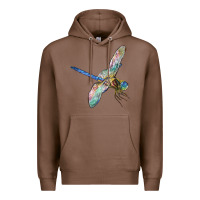 Chestnut Dragon Fly Premium Hoodie - LillyAllenDesigns