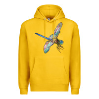 Lemon Dragon Fly Premium Hoodie - LillyAllenDesigns