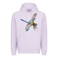 Lilac Dragon Fly Premium Hoodie - LillyAllenDesigns