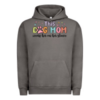 Pigment Tornado this dog mom wears her heart on her sleeve Urban Hoodie - MaliasSmallBusiness
