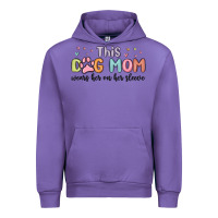 Tulip this dog mom wears her heart on her sleeve Urban Hoodie - MaliasSmallBusiness