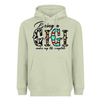 Matcha being a gigi makes my life complate Heavyweight Hoodie - CowhideDigitalArt