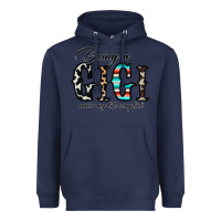 Navy being a gigi makes my life complate Heavyweight Hoodie - CowhideDigitalArt