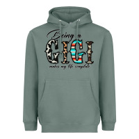 Sage being a gigi makes my life complate Heavyweight Hoodie - CowhideDigitalArt