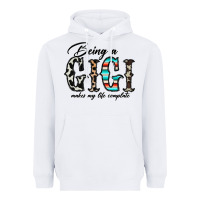 White being a gigi makes my life complate Heavyweight Hoodie - CowhideDigitalArt