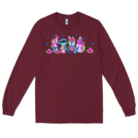 Burgundy stitch coffee cups libbey glass Long Sleeve Tee - AdoDesignShop