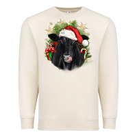Sandshell christmas black angus Premium Sweatshirt - JahusDesignShop