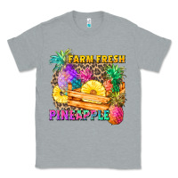 Heather Grey farm fresh pineapple Classic Tee - Zillion Design Studio