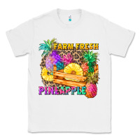 White farm fresh pineapple Classic Tee - Zillion Design Studio