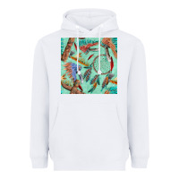 White pipe tomahawk dreamcatcher headdress seamless patt Heavyweight Hoodie - FaDigitalArtStudio