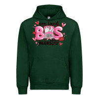 Forest Green one loved bus monitor Urban Hoodie - MaliasSmallBusiness