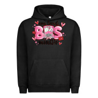 Pigment Black one loved bus monitor Urban Hoodie - MaliasSmallBusiness
