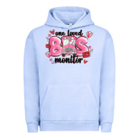 Pigment Grape Ice one loved bus monitor Urban Hoodie - MaliasSmallBusiness