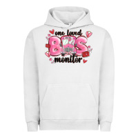 Pigment Lunar Rock one loved bus monitor Urban Hoodie - MaliasSmallBusiness