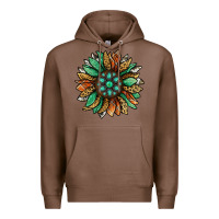 Chestnut thanksgiving fall sunflower Premium Hoodie - Jasminsmagicworld