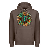 Coffee thanksgiving fall sunflower Premium Hoodie - Jasminsmagicworld