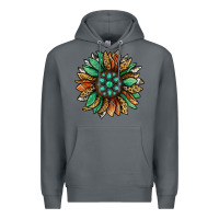 Rock thanksgiving fall sunflower Premium Hoodie - Jasminsmagicworld