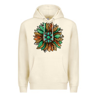 Sandshell thanksgiving fall sunflower Premium Hoodie - Jasminsmagicworld