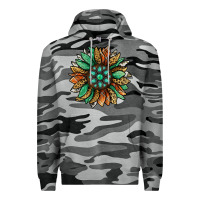 Slate Camo thanksgiving fall sunflower Premium Hoodie - Jasminsmagicworld
