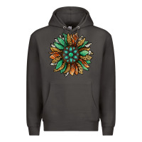 Smoke thanksgiving fall sunflower Premium Hoodie - Jasminsmagicworld