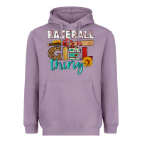 Lavender baseball it's a girl thing Heavyweight Hoodie - HRA Design Shop