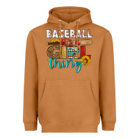 Meerkat baseball it's a girl thing Heavyweight Hoodie - HRA Design Shop