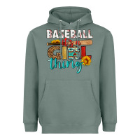 Sage baseball it's a girl thing Heavyweight Hoodie - HRA Design Shop
