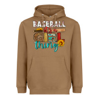 Toasted Coconut baseball it's a girl thing Heavyweight Hoodie - HRA Design Shop