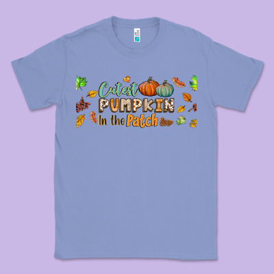 Cutest Pumpkin In The Patch Lebbey Glass Classic Tee Designed By Bundleandbundleshop