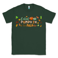 Sports Green cutest pumpkin in the patch lebbey glass Classic Tee - BundleAndBundleShop