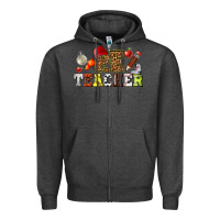 Charcoal Heather physical education teacher Zipper Hoodie - texasbilliewilder
