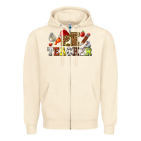 Sandshell physical education teacher Zipper Hoodie - texasbilliewilder