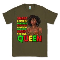 Army Green black queen quotes juneteenth Classic Tee - texasbilliewilder