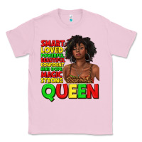Bubblegum Pink black queen quotes juneteenth Classic Tee - texasbilliewilder