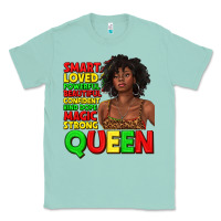 Seafoam black queen quotes juneteenth Classic Tee - texasbilliewilder