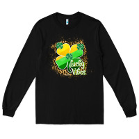 Black lucky vibes Long Sleeve Tee - RanaPortraitStore