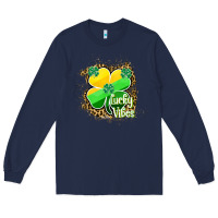 Navy lucky vibes Long Sleeve Tee - RanaPortraitStore