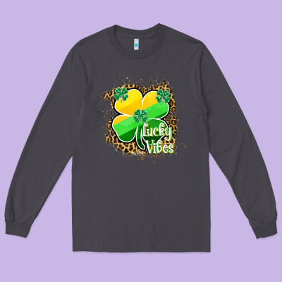 Long Sleeve Tee lucky vibes