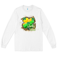 White lucky vibes Long Sleeve Tee - RanaPortraitStore