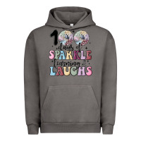 Pigment Tornado 100 days of sparkle learning and laugh faux sequin Urban Hoodie - MaliasSmallBusiness