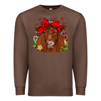Chestnut christmas red angus Premium Sweatshirt - JahusDesignShop